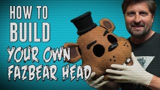 How To Make Your Own Freddy Fazbear Head [upl. by Ipoillak200]