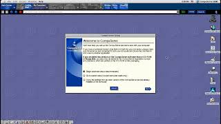 CompuServe 2000 on Mac [upl. by Iveel]