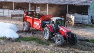 Epandage De Fumier 2022 Au Gaec JV Massey ferguson Sodimac Kramer [upl. by Hartwell324]