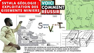 La GÉOLOGIE  Étude de lexploitation des gisements Miniers [upl. by Emia]