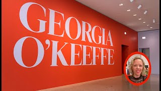 Georgia OKeeffe quotMy New Yorksquot at Art Institute [upl. by Aihset843]