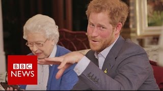 The Queen vs The President quotBoomquot  BBC News [upl. by Minne]