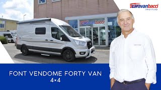 Presentazione Font Vendome Forty Van 4x4  Nuovo [upl. by Bierman]