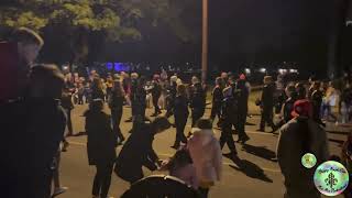 Delcambre High School  Bayou Mardi Gras Association Parade 2023  New Iberia Louisiana [upl. by Enaile]