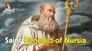 LIFE OF SAINT BENEDICT OF NURSIA FOUNDER OF MONASTICISM AND PATRON OF EUROPE [upl. by Aneek]