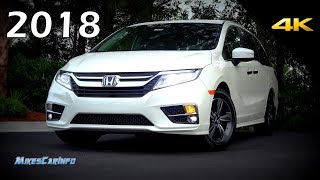 👉 2018 Honda Odyssey Touring  Ultimate InDepth Look In 4K [upl. by Wilkison]