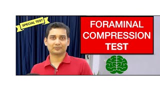 Foraminal Compression Test or Spurlings Test Cervical Radicular Syndrome [upl. by Dynah]