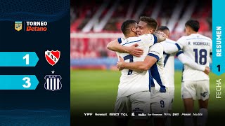 INDEPENDIENTE 1  3 TALLERES  Resumen del partido  TorneoBetano 2024 [upl. by Aloivaf397]