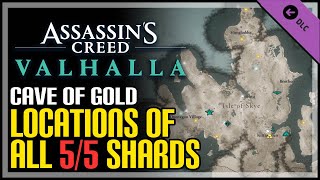 All Cave of Gold Shards Locations AC Valhalla [upl. by Bautram]