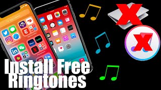 How To Install Free Ringtones For iPhone 11 12 8 iPhone SE No Computer or Jailbreak [upl. by Georgie]