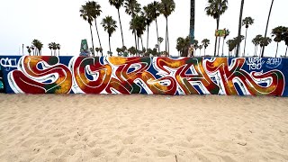 Venice Beach Graffiti Walls  July 2024 Compilation [upl. by Arika]