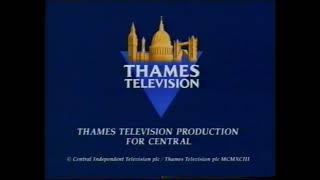 Thames Television Production for Central  Logo 2 [upl. by Gagliano951]