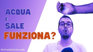 Efficacia dellacqua e sale per il mal di denti [upl. by Gracie]