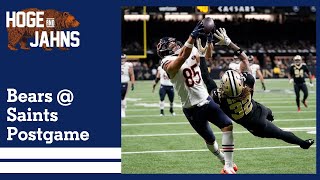 Bears fall to 27  Saints postgame with Hoge amp Jahns  chicagobears chicago [upl. by Aoht325]