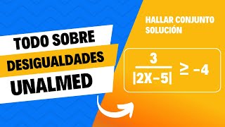 DESIGUALDADES  Matemáticas básicas  UNALMED [upl. by Anelaf]