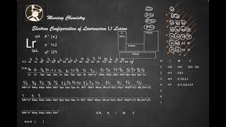 Electron Configuration of Lawrencium Lr Lesson [upl. by Pete]