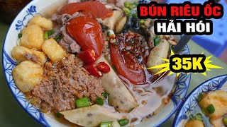 BÚN RIÊU ỐC BÒ 35K Đền Lừ [upl. by Justinn]