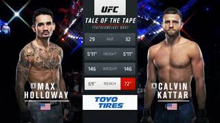 UFC on ABC 1 Holloway vs Kattar Full Fight Highlights [upl. by Oicinoid]