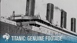 Titanic Real Footage Leaving Belfast for Disaster 19111912  British Pathé [upl. by Eseneg]