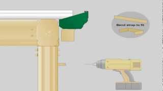 Stratco Outback  Flat Attached  Veranda Patio Carport  HowTo Installation [upl. by Asirb]