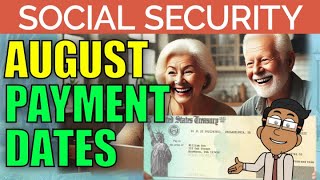 Social Security Checks  August 2024 Payment Schedule Dates Update [upl. by Celio]