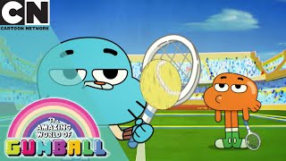 The Amazing World of Gumball  Epic Tennis Match  Cartoon Network UK 🇬🇧 [upl. by Drawde]