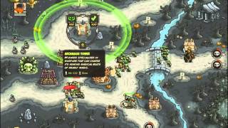 Kingdom Rush Frontiers  Desecrated Grove  3 Stars [upl. by Akeihsal180]