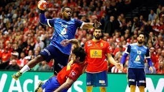 EHF EURO 2014  FRANCE vs SPAIN  Final Round Semifinal [upl. by Rosner670]