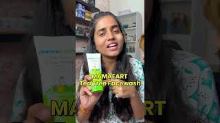 Say Goodbye to Acne with Mamaearth Tea Tree Face Wash mamaearth [upl. by Gavini236]