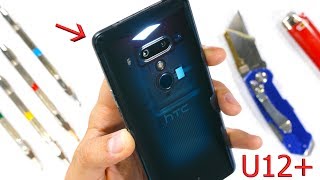 HTC U12 PLUS Durability Test A Clear Phone w No Buttons [upl. by Pyle]