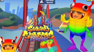 SUBWAY SURFERS GAMEPLAY PC HD 2024  SAN FRANCISCO 2024  UNLOCKING PRIDE YUTANI OUTFIT [upl. by Sobmalarah]