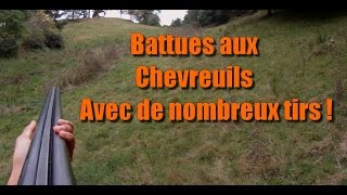 Ouverture chasse aux chevreuils  plusieurs tirs [upl. by Palgrave731]