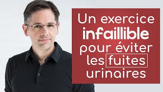 Fuites urinaires un exercice INFAILLIBLE pour les éviter [upl. by Wilser639]