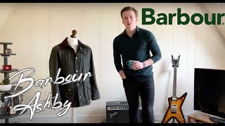 Barbour Ashby Olive Wax Jacket  Wax and Tartans [upl. by Ahearn]