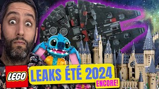 🔥LEAKS LEGO ETE 2024  REBOOT DU CHATEAU LEGO HARRY POTTER UN BLACK MILLENIUM FALCON STAR WARS [upl. by Oeflein]