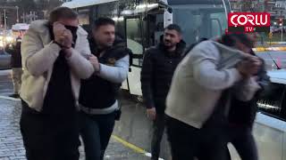 Çorluda Masaj Salonlarına Yapılan Fuhuş Operasyonunda 12 Kişi Tutuklandı [upl. by Ydnam873]