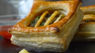 Puff Pastry dough  plus many ideas for different puff pastry shapes [upl. by Adnoraj]