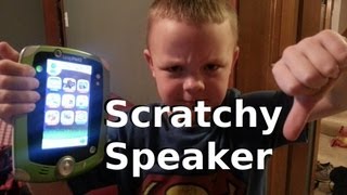 Leappad 2 Scratchy Speaker Blown  LeapFrog Reply Email Included [upl. by Bertle]