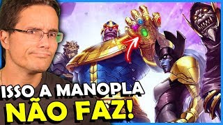 O QUE O THANOS NÃO PODE FAZER COM A MANOPLA DO INFINITO [upl. by Amena]