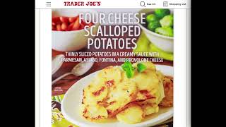 Trader Joes Four Cheese Scalloped Potatoes Review [upl. by Kroy]