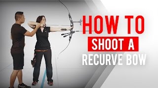 How to shoot a recurve bow  Archery 360 [upl. by Jandy]