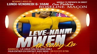 Leve nanm mwen ak solèy la avèk pastora Roseline Macon [upl. by Hplodur672]