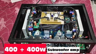 800w Subwoofer amplifier [upl. by Semmes104]