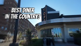 Named Best Diner in America Tops Diner in East Newark NJ  Our first time eating here [upl. by Derril]