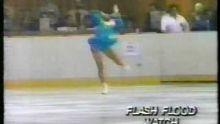 Rosalynn Sumners  1983 US Figure Skating Championships Ladies Long Program [upl. by Vlada]