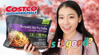 Costco Japanese style Teriyaki Stir Fry Udon with Mixed VegetablesPulmuone Costco Ramen Review [upl. by Castle]