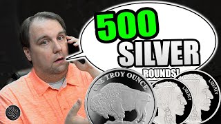 I Tried to Sell 500 SILVER Rounds to Coin Shops  SHOCKING Great Offers [upl. by My]