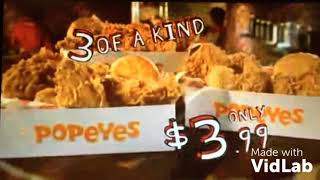 Popeyes Commercials VidLab [upl. by Eeclehc]