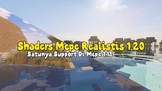 Lagi Shaders Mcpe 120 Realistis Mirip Rtx Ringan Satunya Support Di Mcpe 118 Support Patch [upl. by Moynahan350]