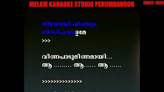 Veena paadum karaoke with lyrics malayalam [upl. by Mossman]